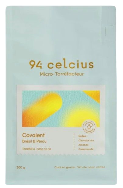 94 Celcius Covalent Roasted Coffee Whole beans - 300g