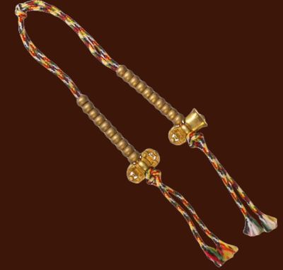 Mala Counter Tibetan Style with Vajra and Bell