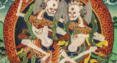Protector Set - Chitipati-Kinkara &amp; Palden Lhamo