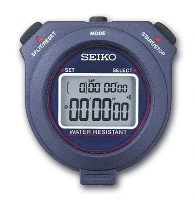 Cronómetro SEIKO W073 - Memoria de 10 Vueltas
