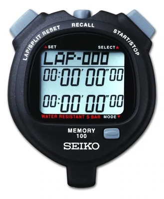 Cronómetro SEIKO S056 - con memoria de 100 vueltas