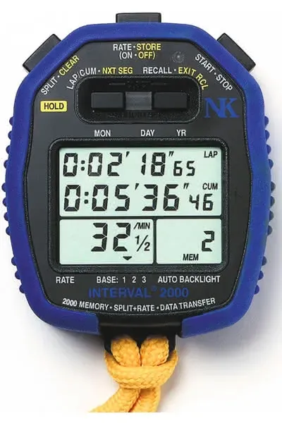 Interval 2000 - cronómetro y cuentapaladas especializado