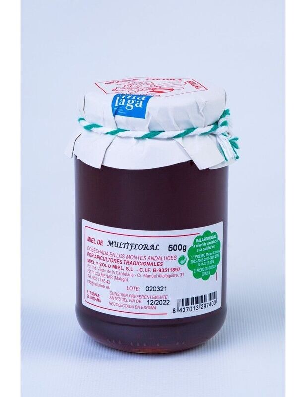 MIEL MULTIFLORAL "APÍCOLA PIEDRA SOLANA"