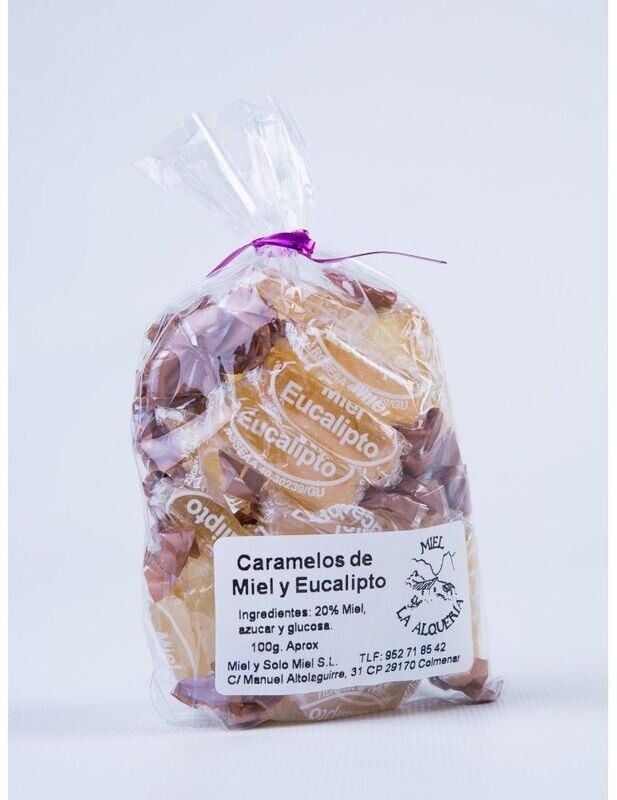 CARAMELOS DE MIEL Y EUCALIPTO