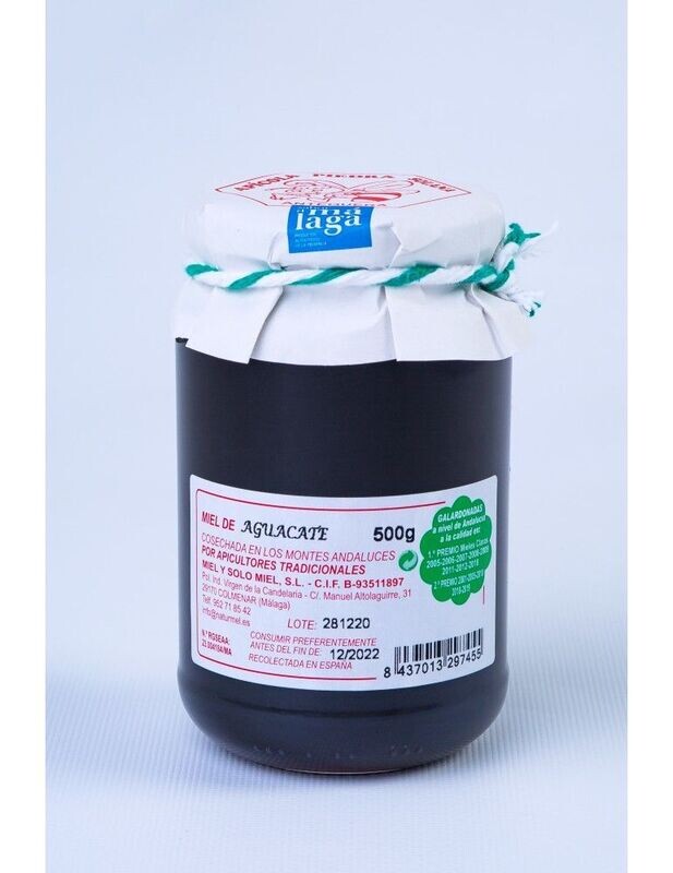 MIEL DE AGUACATE APÍCOLA PIEDRA SOLANA