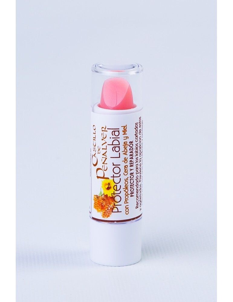 PROTECTOR LABIAL CON PROPÓLEOS, CERA DE ABEJA Y MIEL