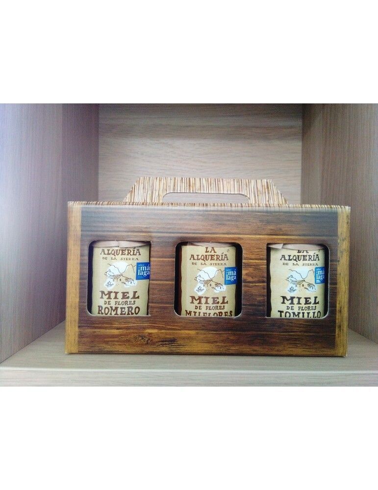 PACK DE 3 MIELES DE 500 GR LA ALQUERÍA DE LA SIERRA