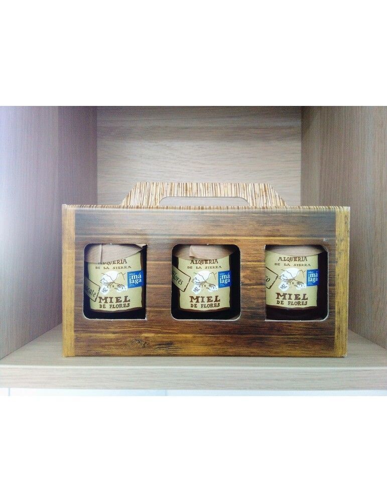 PACK DE 3 MIELES DE 300 GR LA ALQUERÍA DE LA SIERRA