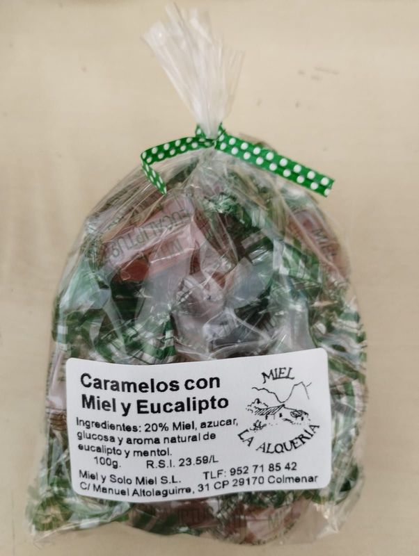 CARAMELOS DE MIEL Y EUCALIPTO