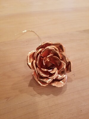 Metal Petals & Healing Roots: Copper Rose
