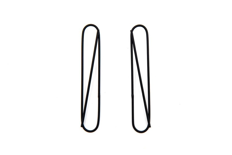Devyn Vasquez: Alta Earrings, Black