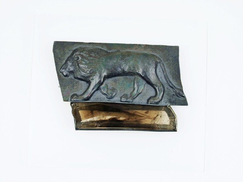 Linda K. Priest: Lion Brooch