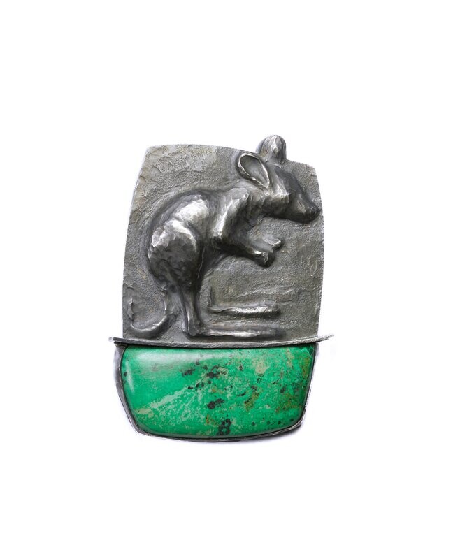 Linda K. Priest: Roo &quot;Ready, Set, Jump&quot; Brooch