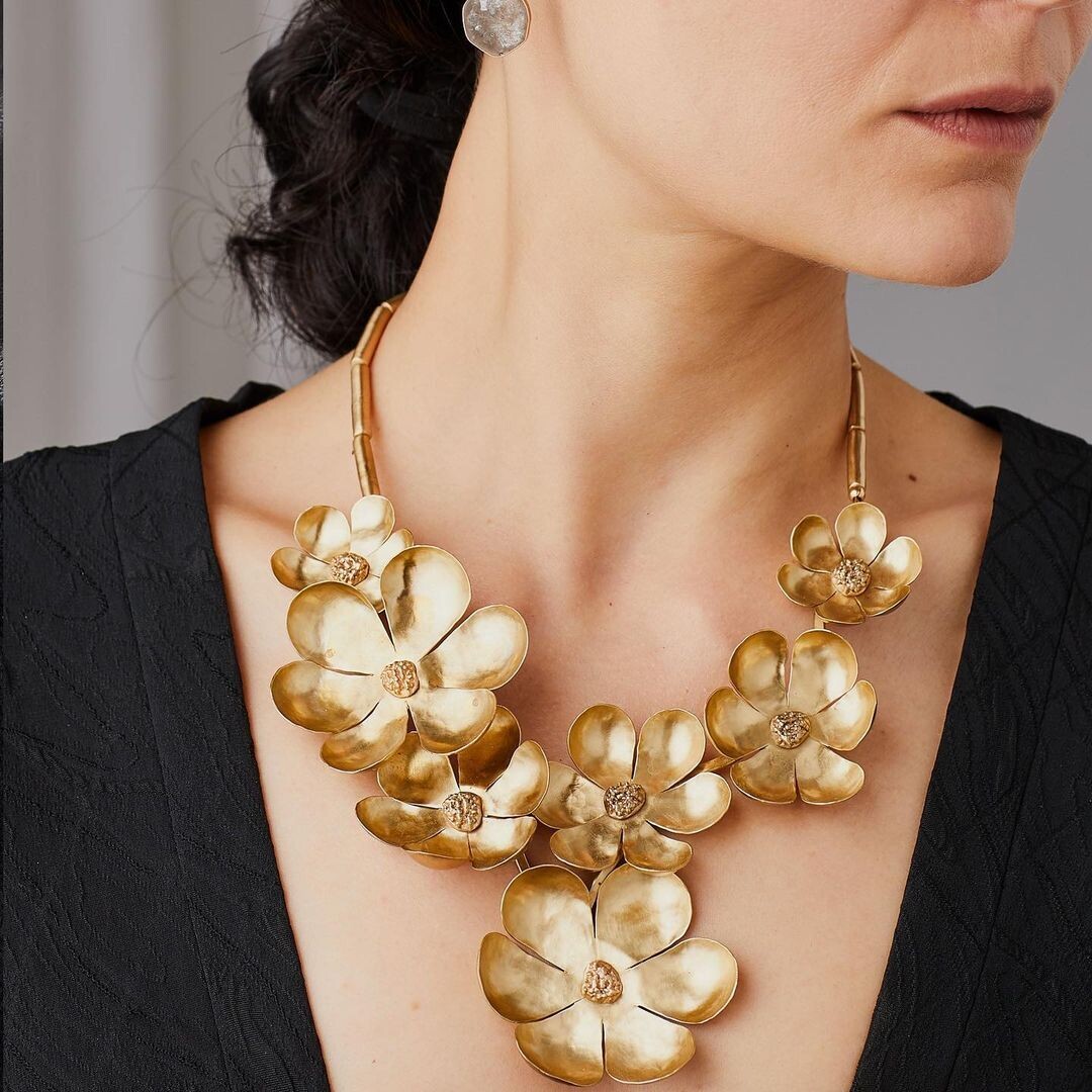 Julie Cohn: Poppy Bronze Necklace