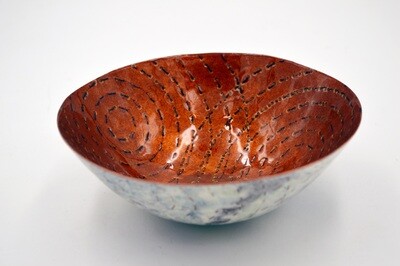 Sarah Perkins: Stitched Circles Bowl