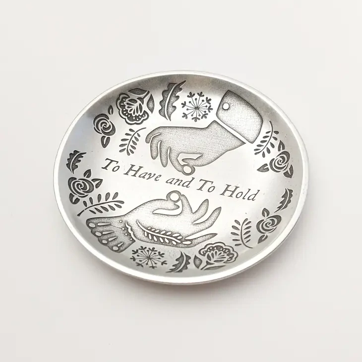 Beehive Handmade: To Have And To Hold Ring Dish