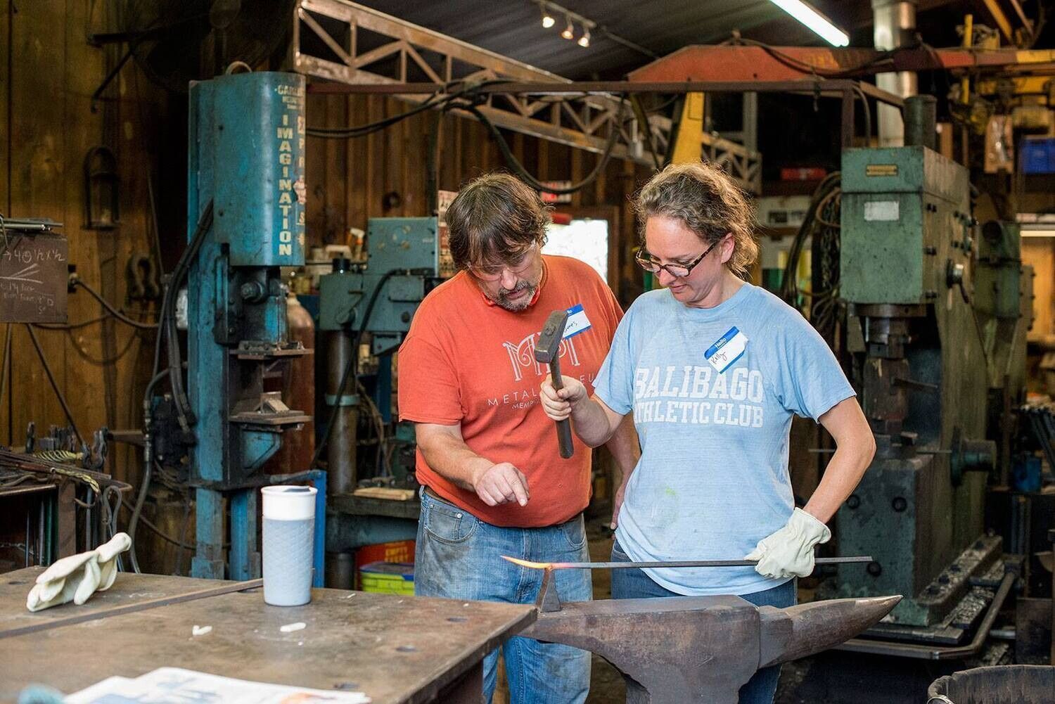 4. Blacksmithing II: Forged Belt Buckles