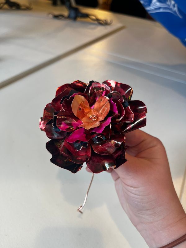 E. Roses and Rosé: A Valentine's Day Copper Rose Workshop E. Roses and Rosé: A Valentine's Day Copper Rose Workshop