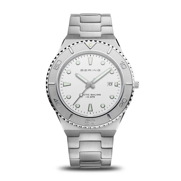 BERING ARCTIC SAILING Classic | polished/brushed silver | 18940-704