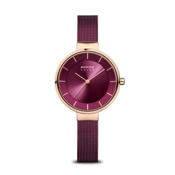 BERING Solar | polished/brushed rose gold | 14631-969
