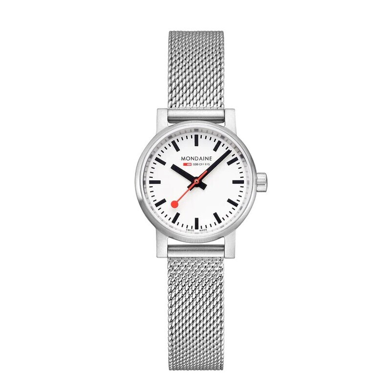 EVO2 STAINLESS STEEL, 26 MM MSE.26110.LCV RED STRAP