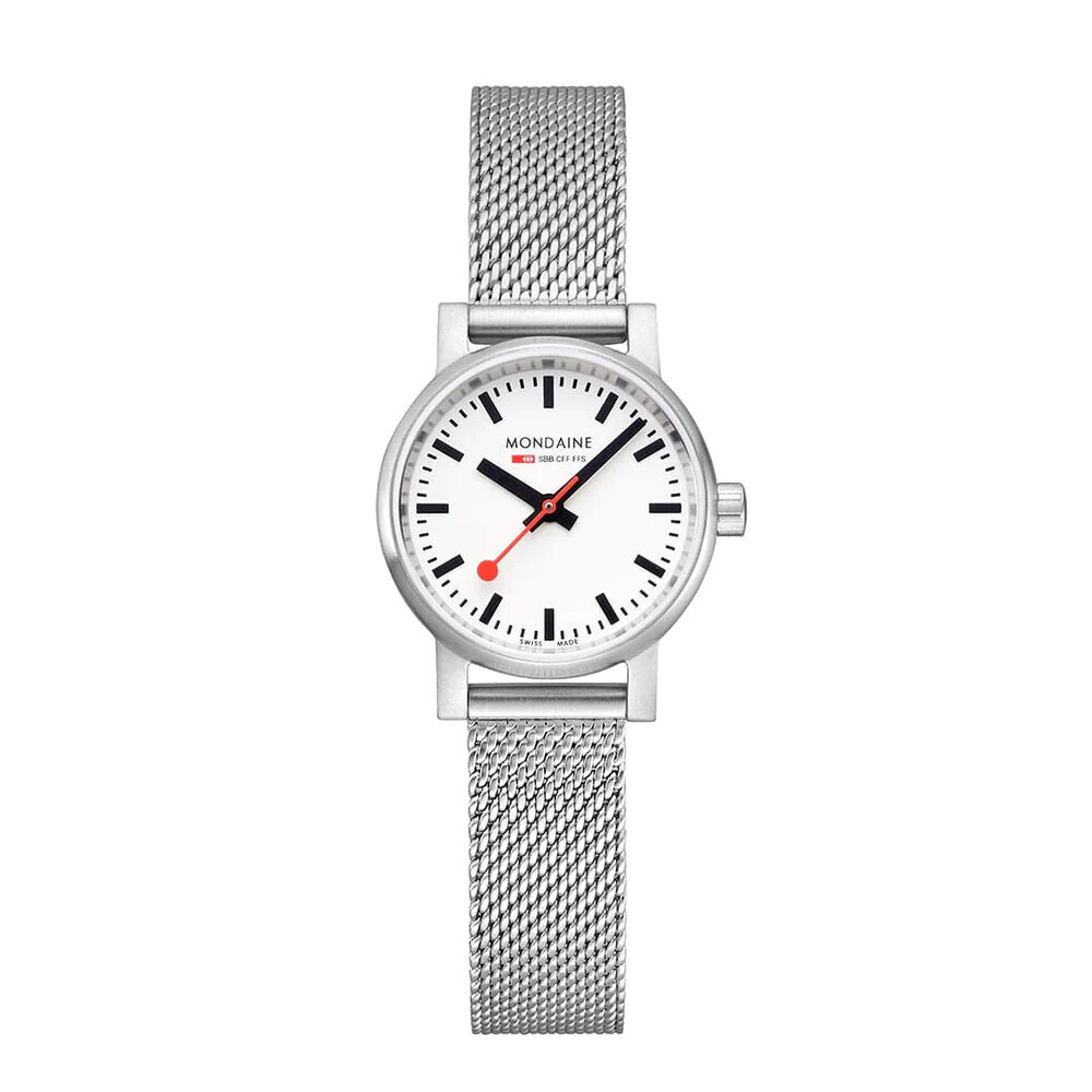 EVO2 STAINLESS STEEL, 26 MM MSE.26110.LCV RED STRAP