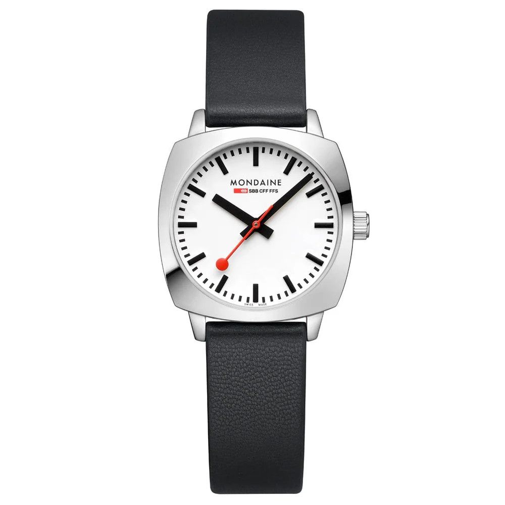 CUSHION BLACK VEGAN GRAPE LEATHER, 31 MM MSL.31110.LBV