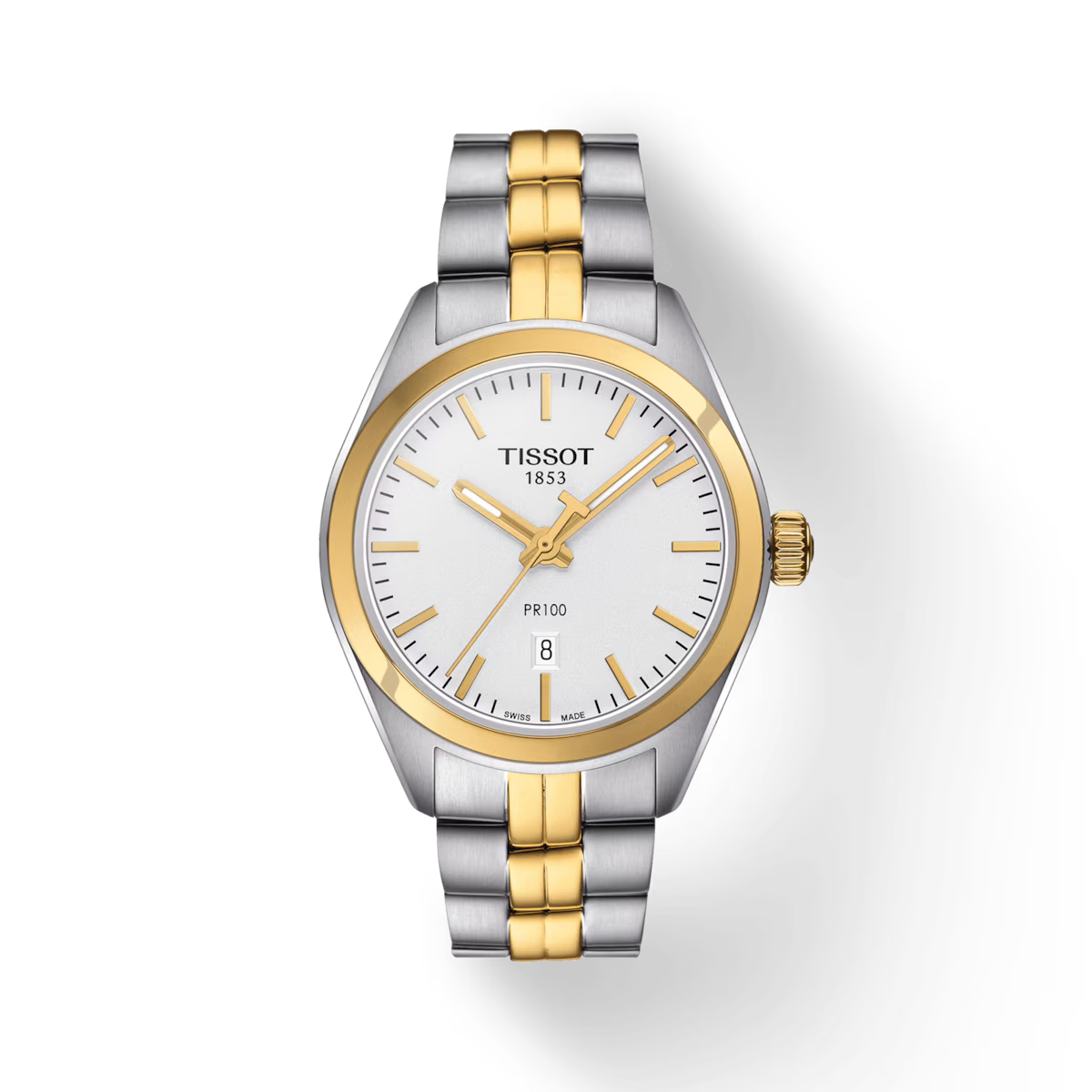 Tissot PR 100 Ladies Two Tone 33mm Dress Watch