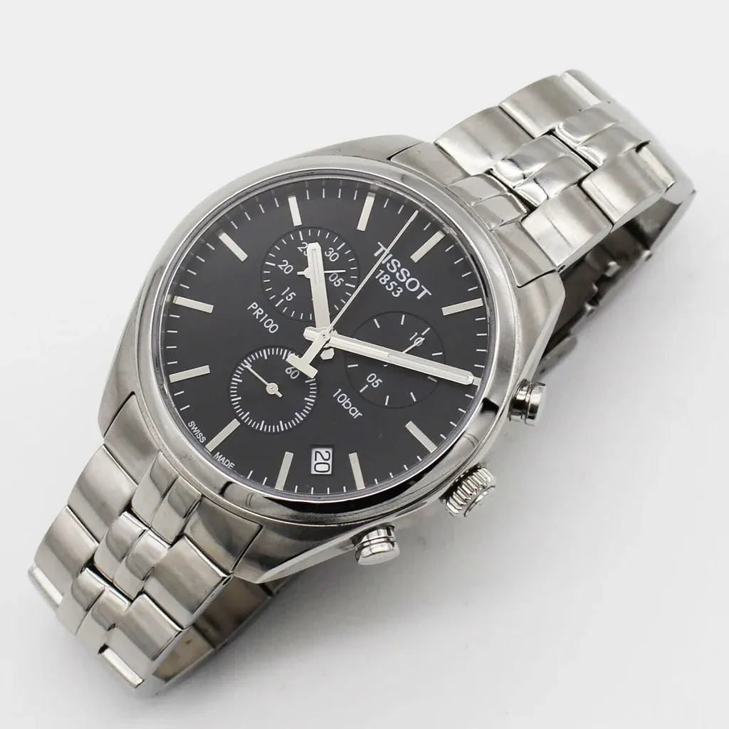 Tissot T Classic PR 100 Chronograph Black Dial