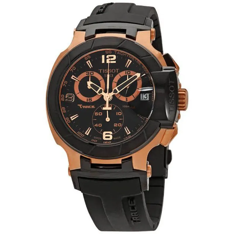 Tissot Rose Gold T- Race Mens Chronograph
