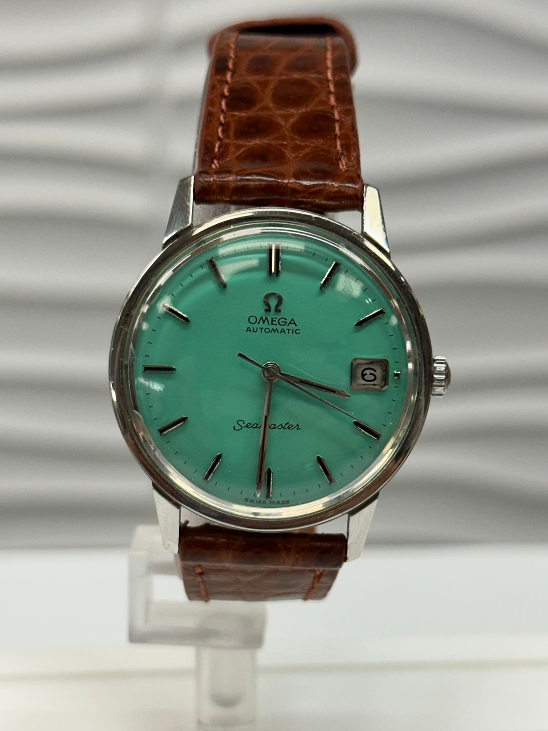 Omega Seamaster Torquise Dial 166.002