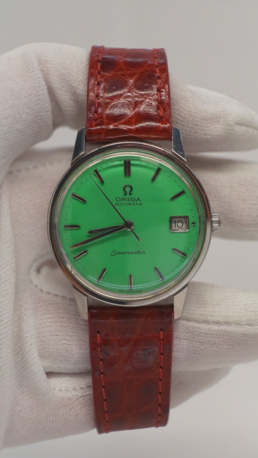 Omega Seamaster Torquise Dial 166.002