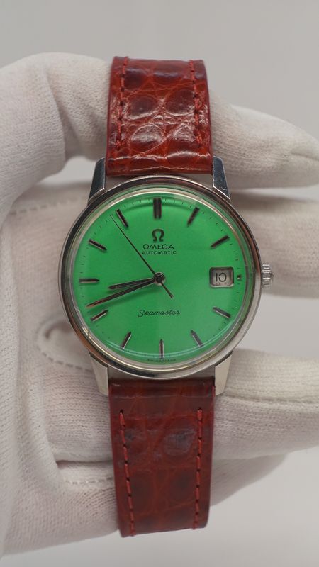 Omega Seamaster Torquise Dial 166.002