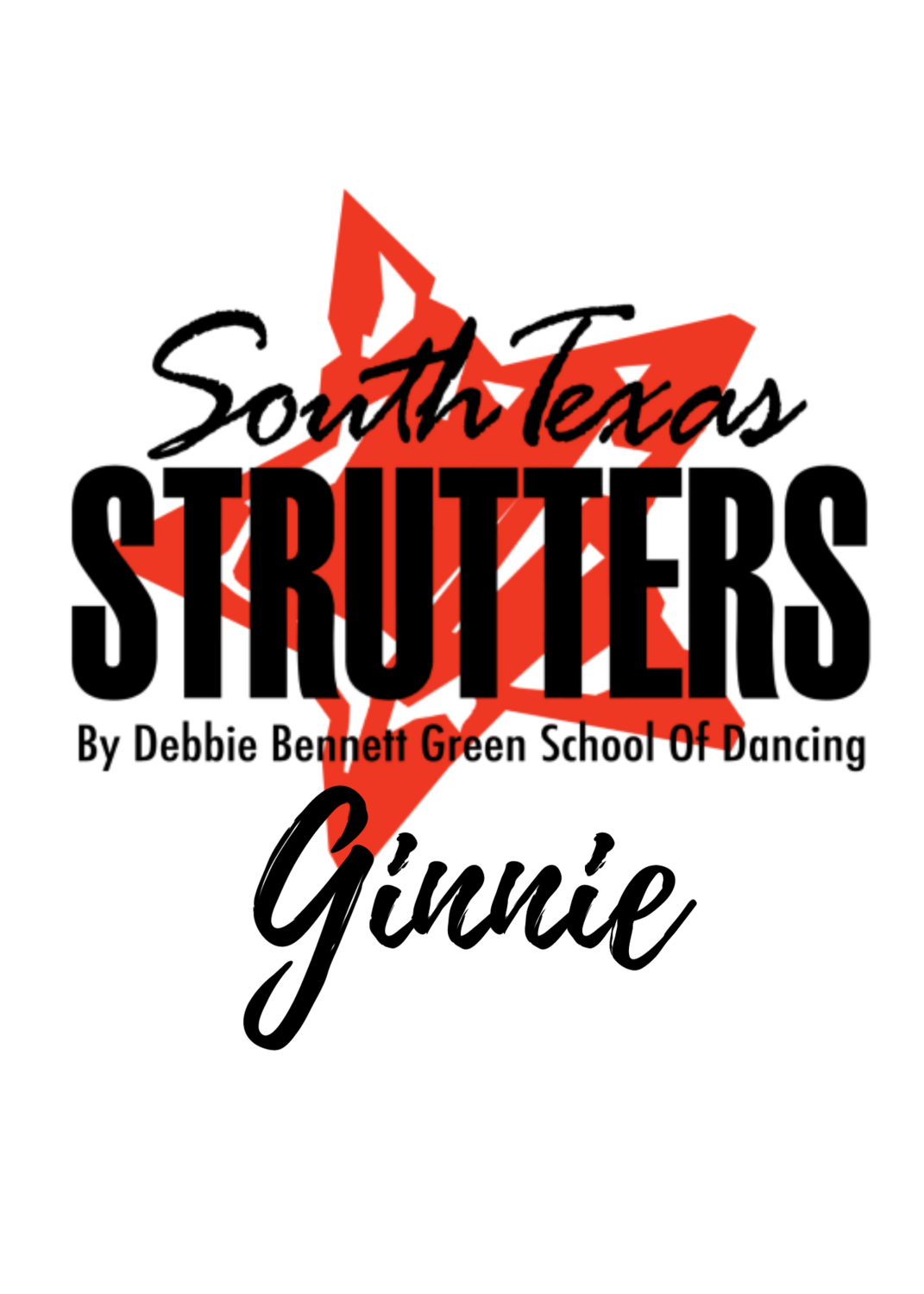 Strutter Window Decal
