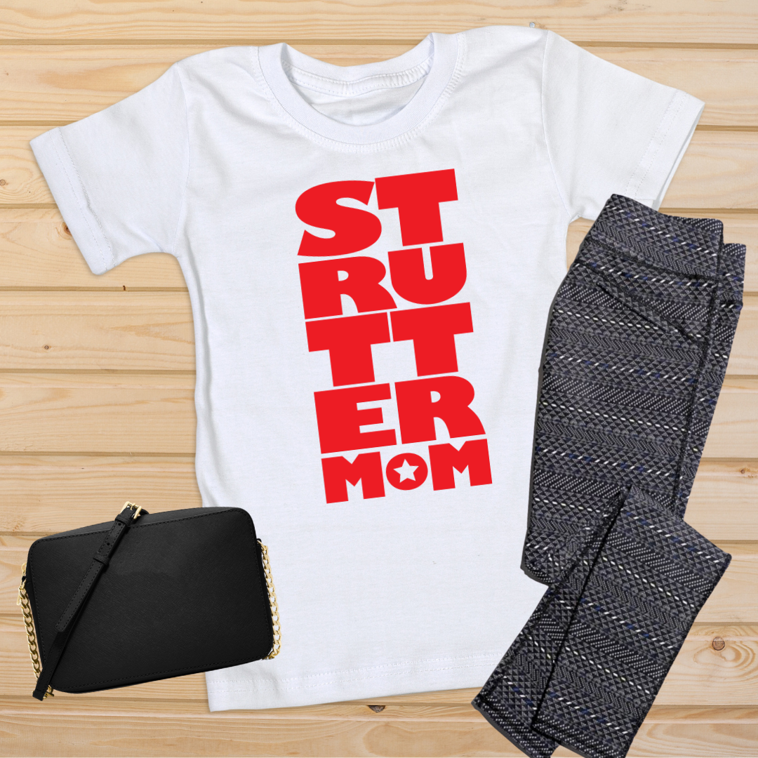 Strutter Mom Block Tee
