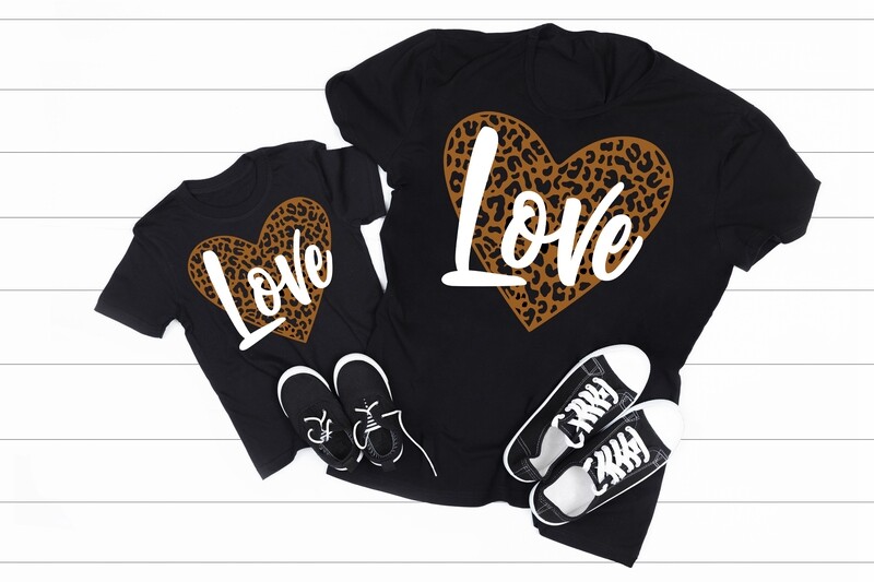 Leopard hearts &quot;Love&quot;