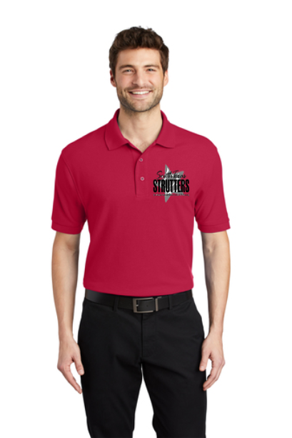 Red Strutter Polo Shirt