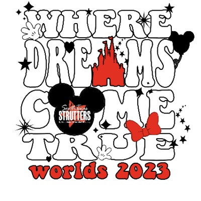 Disney Worlds T-shirt 2023 (FAN SHIRT ONLY)