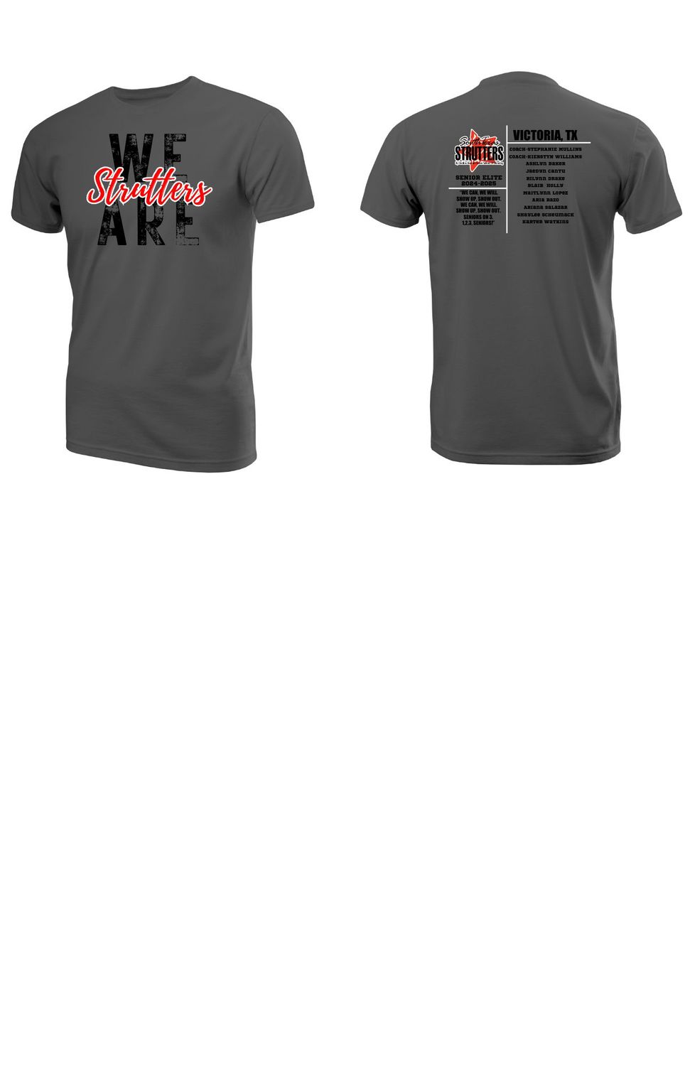 WE ARE STRUTTERS 2024-25 COMPETITIVE SHIRT