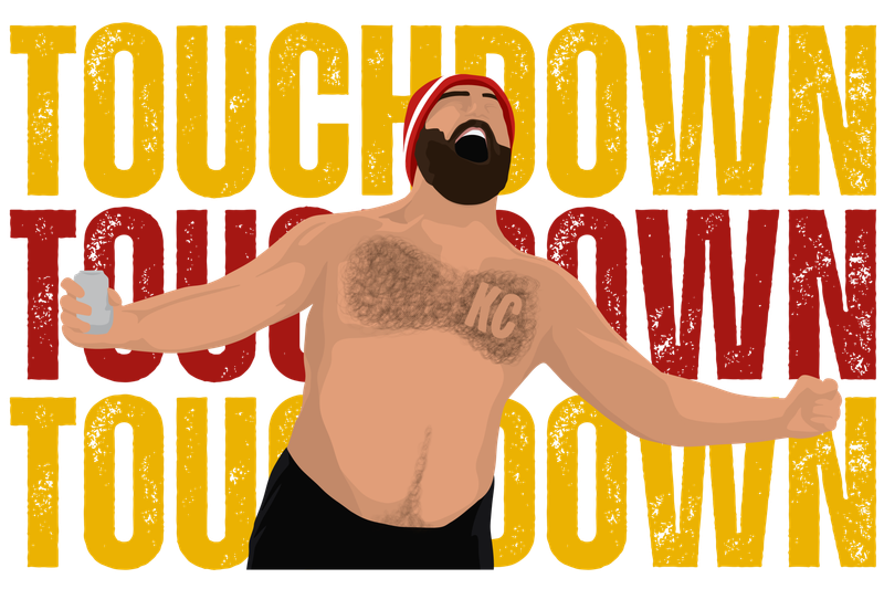 KELCE TOUCHDOWN