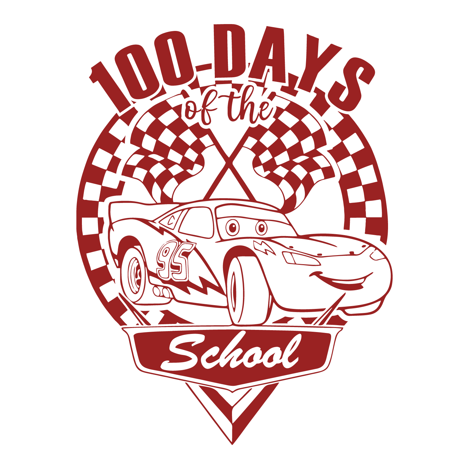 100 DAYS LIGHTNING MCQUEEN