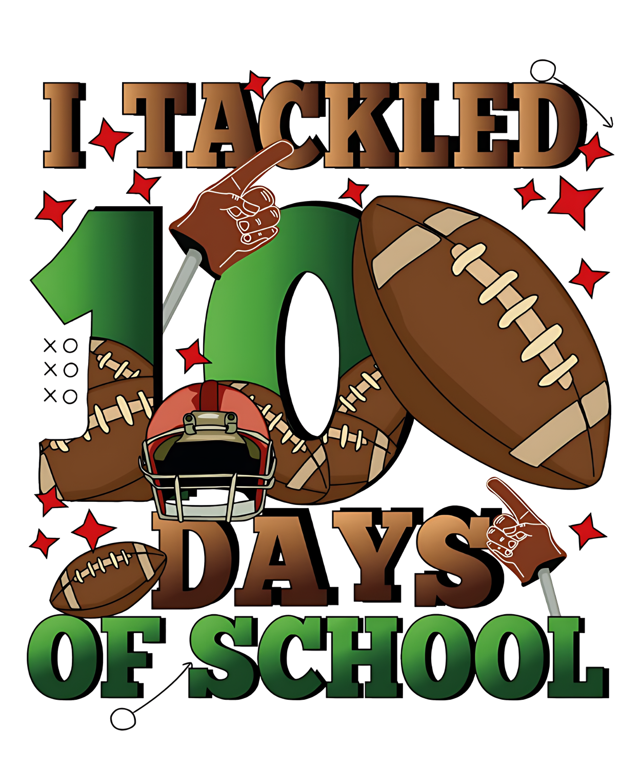 I TACKLED 100 DAYS OF SCHOOL