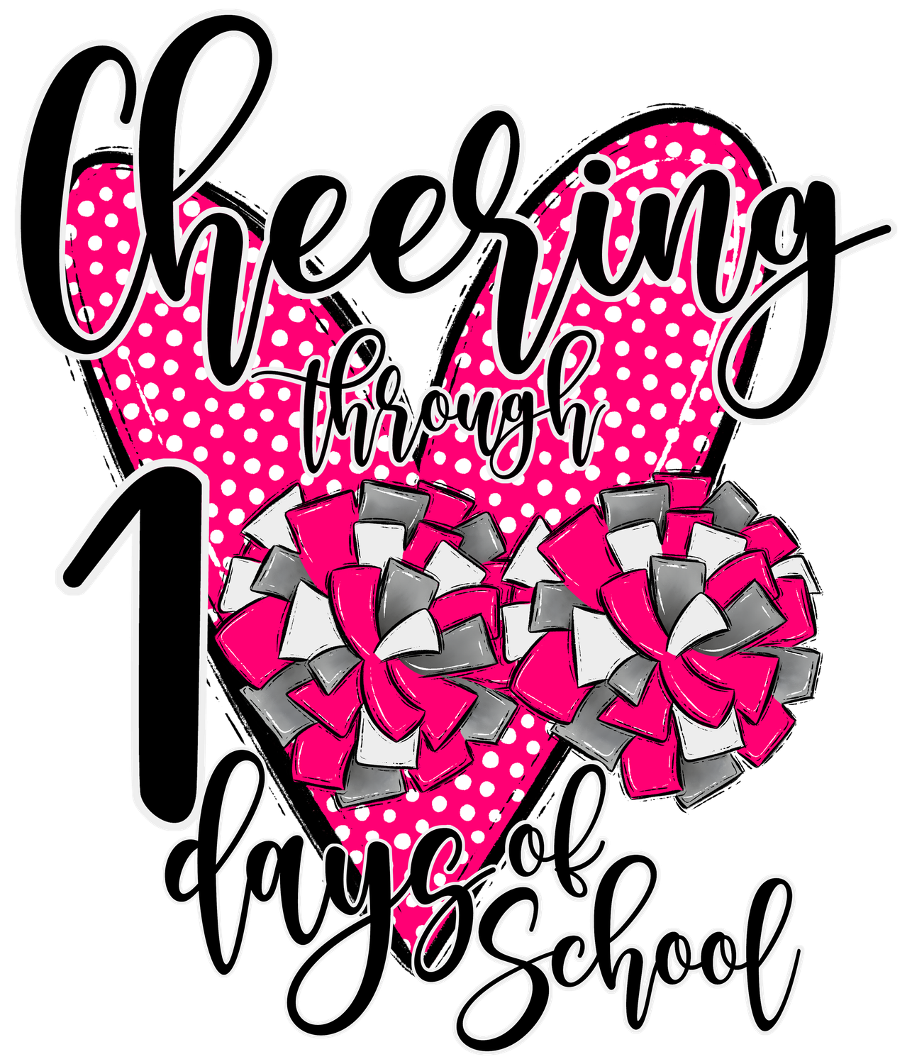 CHEERING THROUGH 100 DAYS