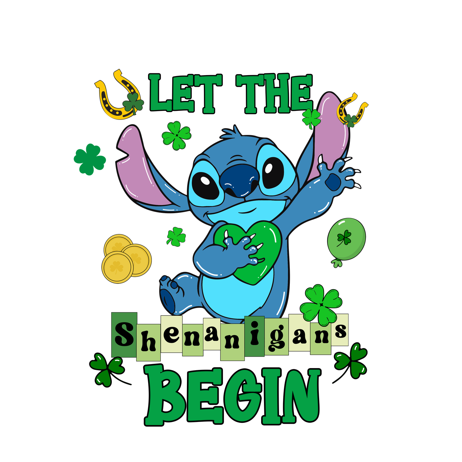 LET THE SHENANIGANS BEGIN/STITCH