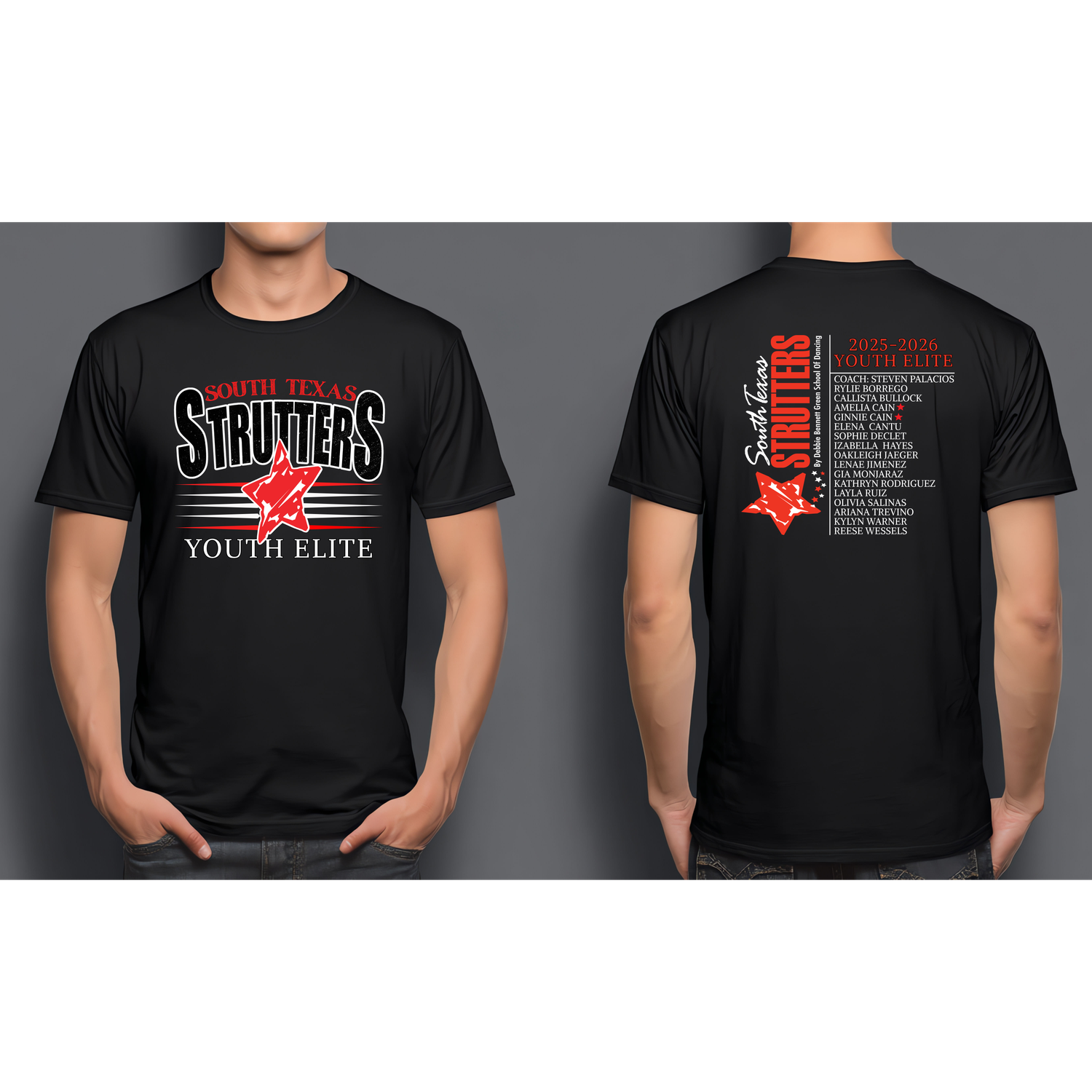 SOUTH TEXAS STRUTTERS COMP TEAM SHIRT
