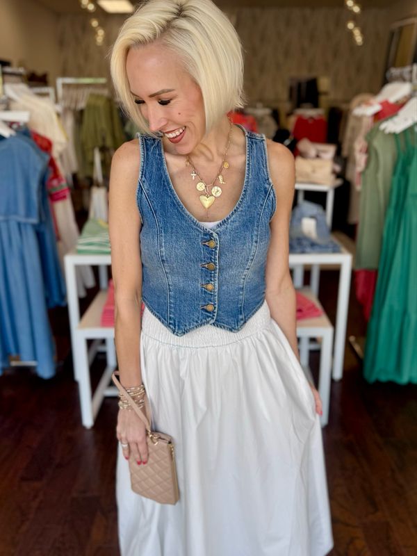 Classic Denim Vest