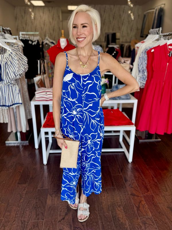 Cala Floral Flared Jumpsuit