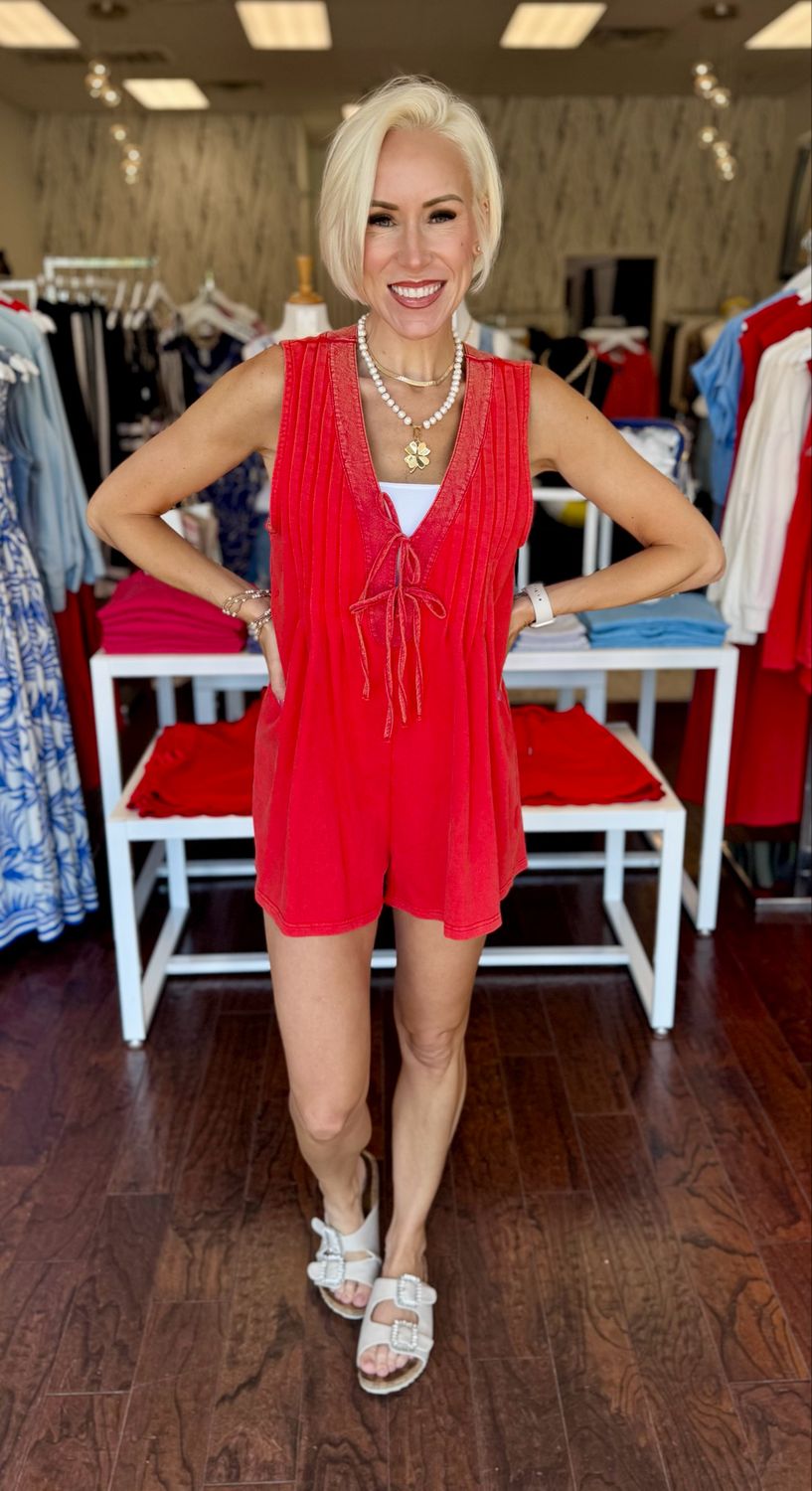 French Terry Romper