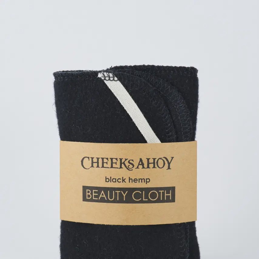 Hemp Beauty Cloth - Black