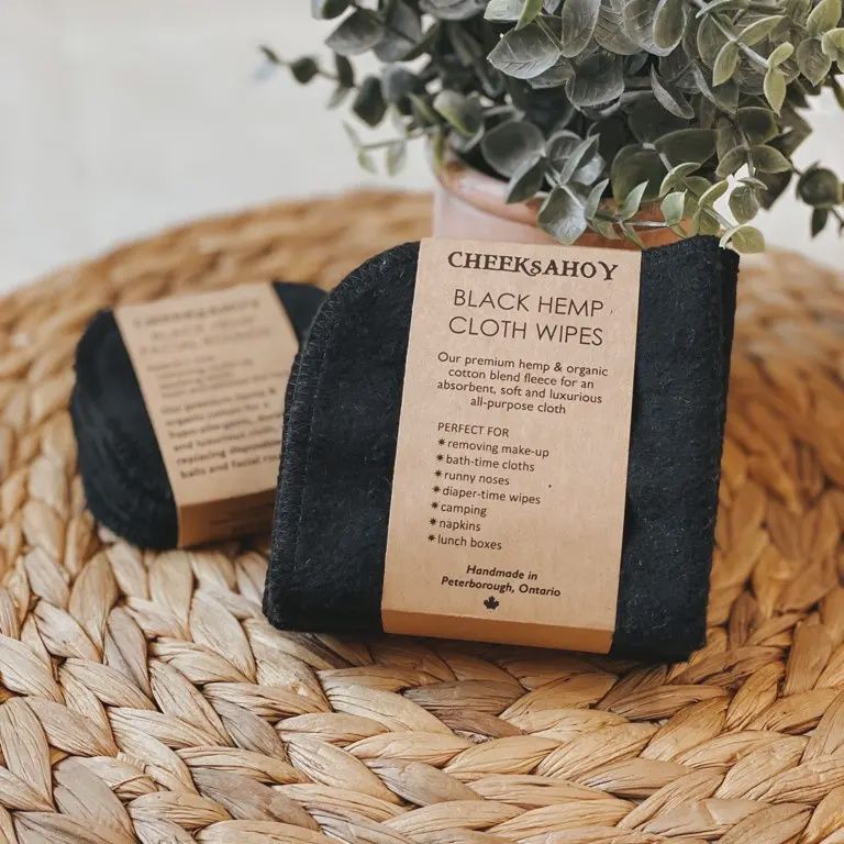 Hemp Cloth Wipes, Size: 5pk